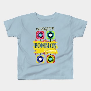 Baybayin word Romblon Kids T-Shirt